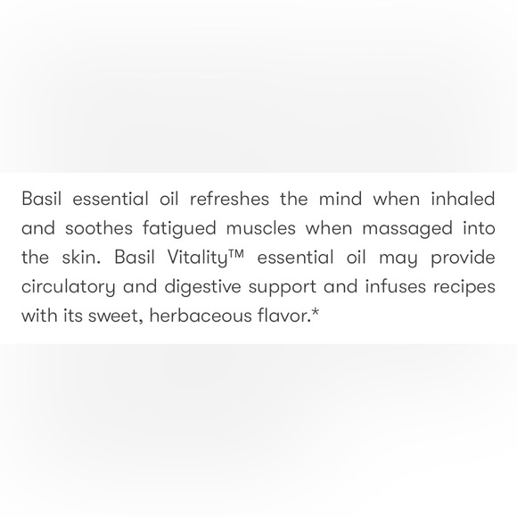 Young Living Basil Essential Oil - 15 mL - Picture 6 of 7